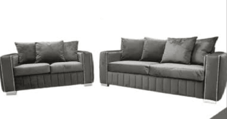 Maya Sofa UK - Side view of premium sofas from Newcastle Beds UK